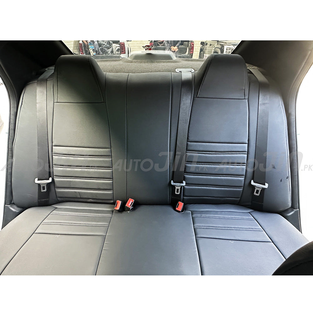 Changan Alsvin 2021-2026 Premium Satanic Leather Seat Covers – Black