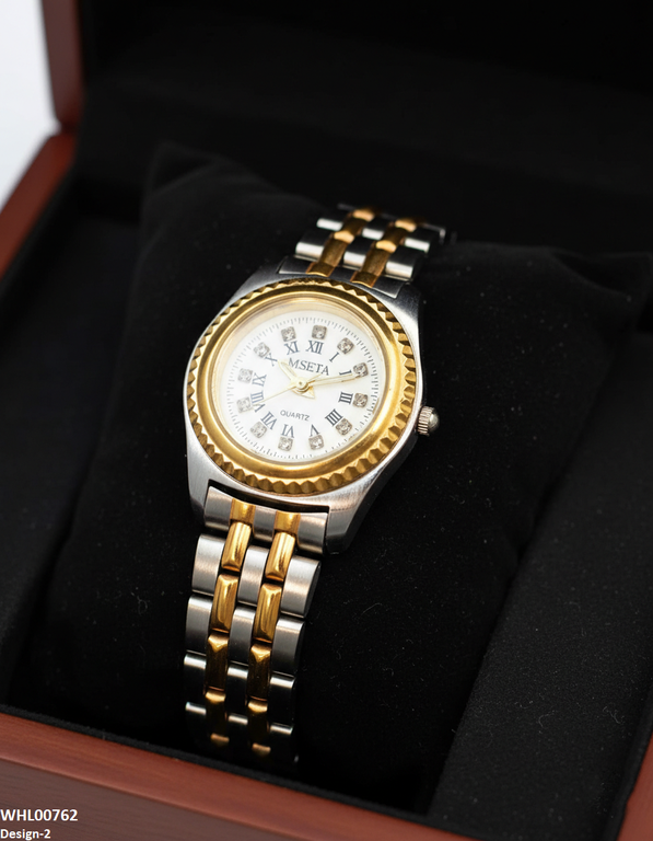 WHL00762 IWA Round Stone Dial Women's Watch - WHL