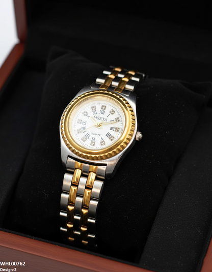 WHL00762 IWA Round Stone Dial Women's Watch - WHL