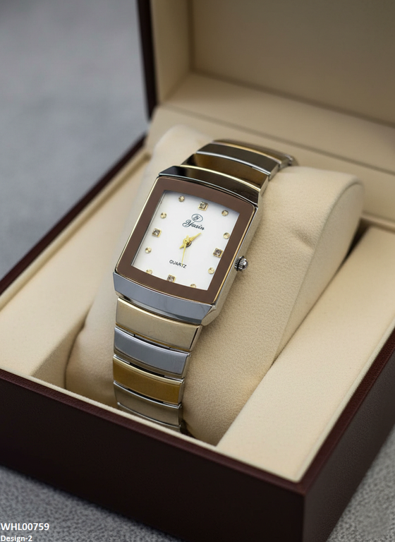 WHL00759 IWA Square Stone Dial Women's Watch - WHL