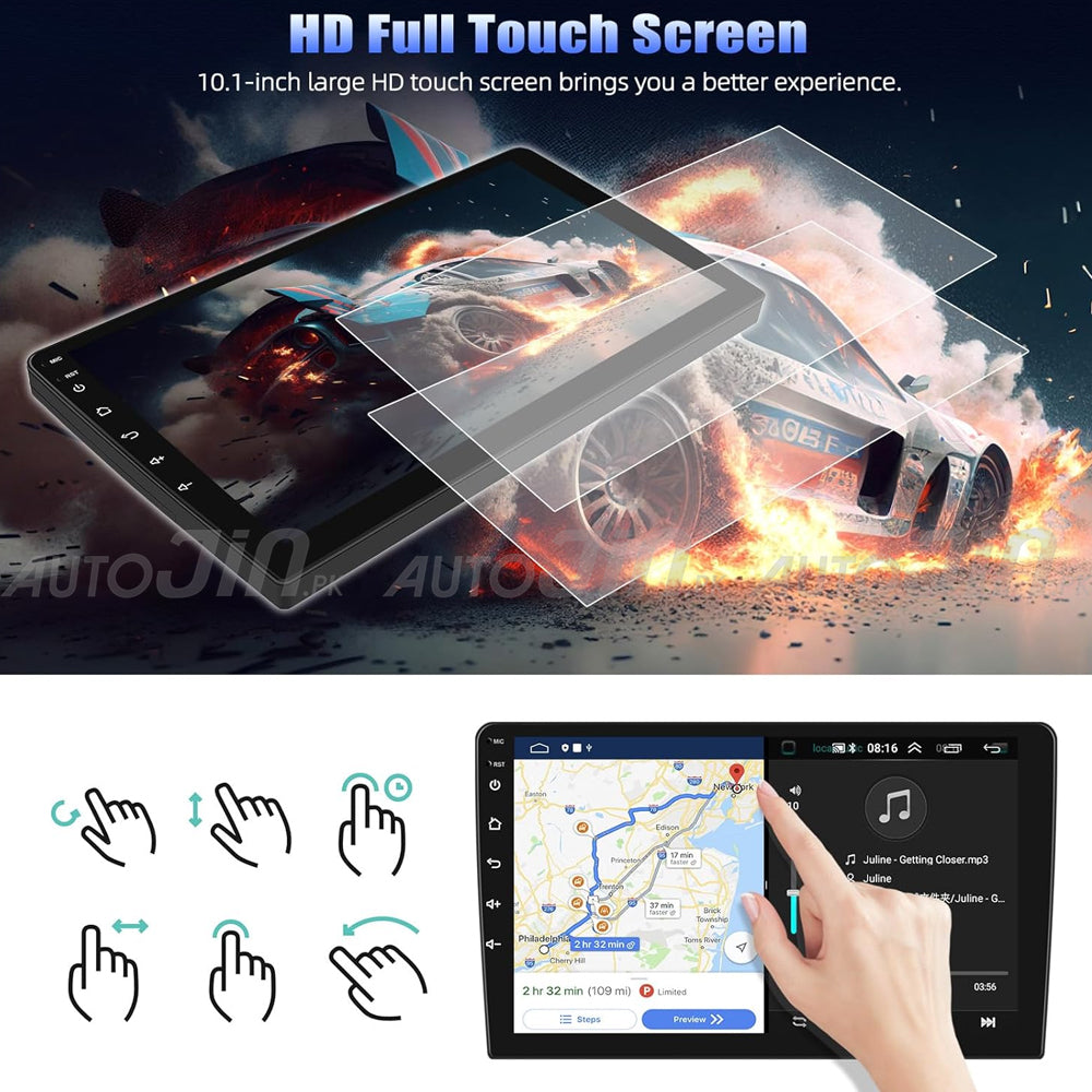 Toyota Premio 2008-15 Android Touch Screen Multimedia Android Player GPS - Wi-Fi - Navigation - Mirror Link(6 Month Warranty) Free Rear View Camera