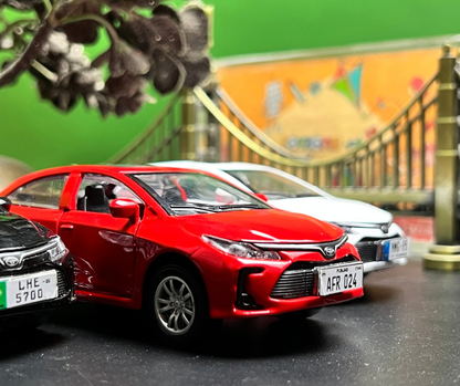 Kinsmart Miniature Toyota Corolla Diecast Toy Car Scale 1:38