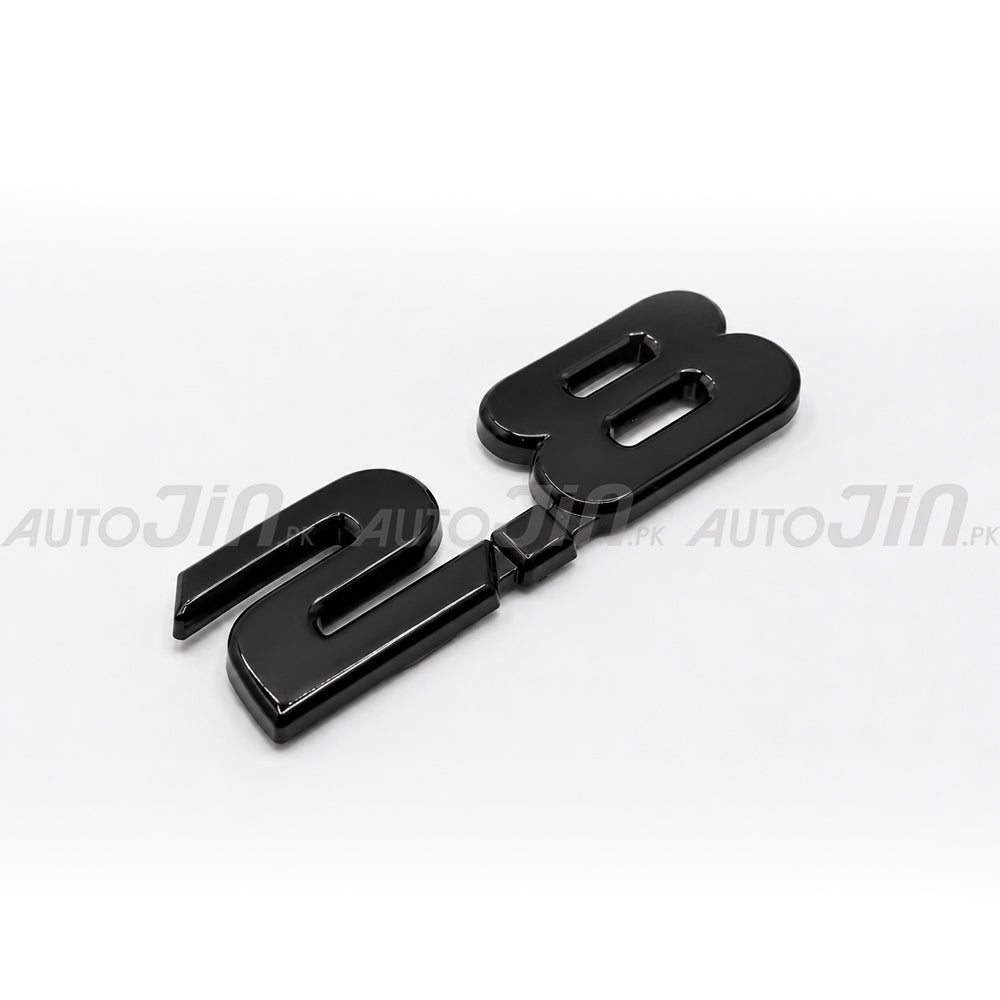 Toyota Fortuner 2020-2026 2.8 Black Rear Trunk Logo Emblem