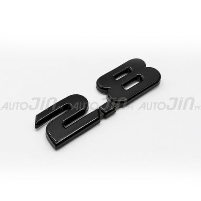 Toyota Fortuner 2020-2026 2.8 Black Rear Trunk Logo Emblem