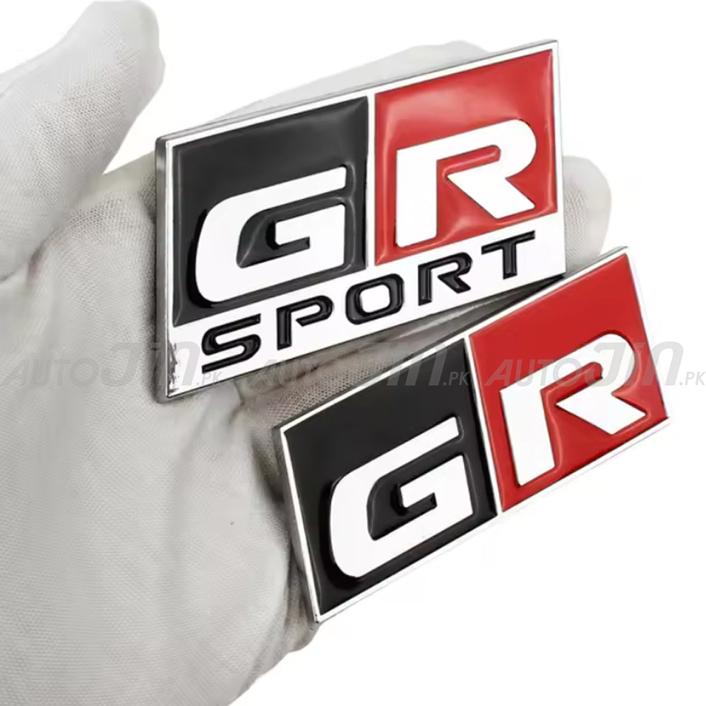 GR Monogram Emblem For Toyota Fortuner, Hilux Revo