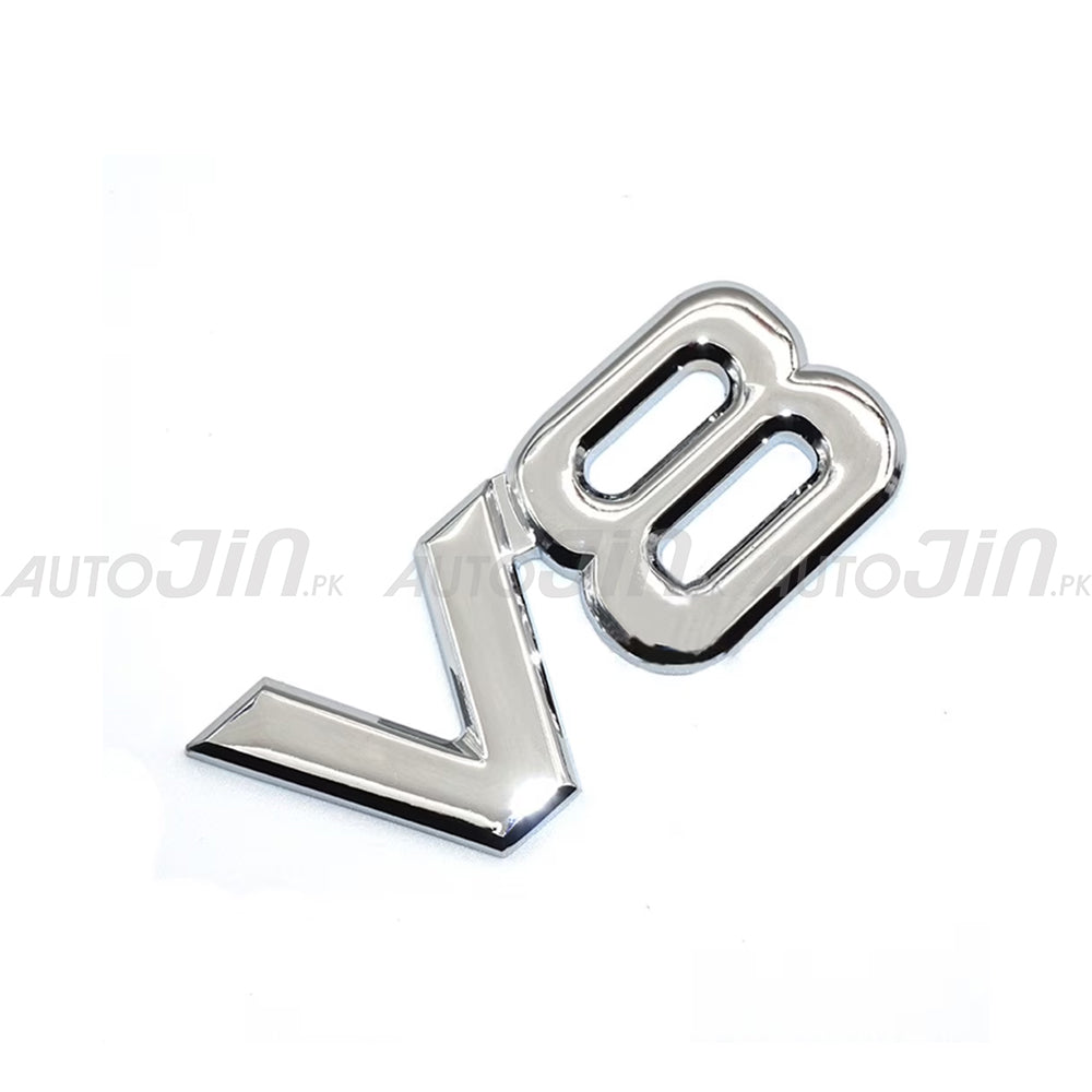 3d V8 Logo Emblem For Toyota Land Cruiser