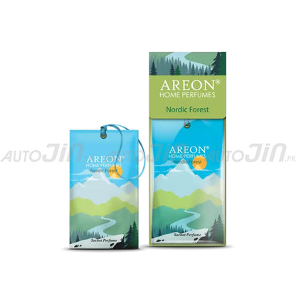 Areon Sachet Wardrobe Hanging Perfume - Nordic Forest