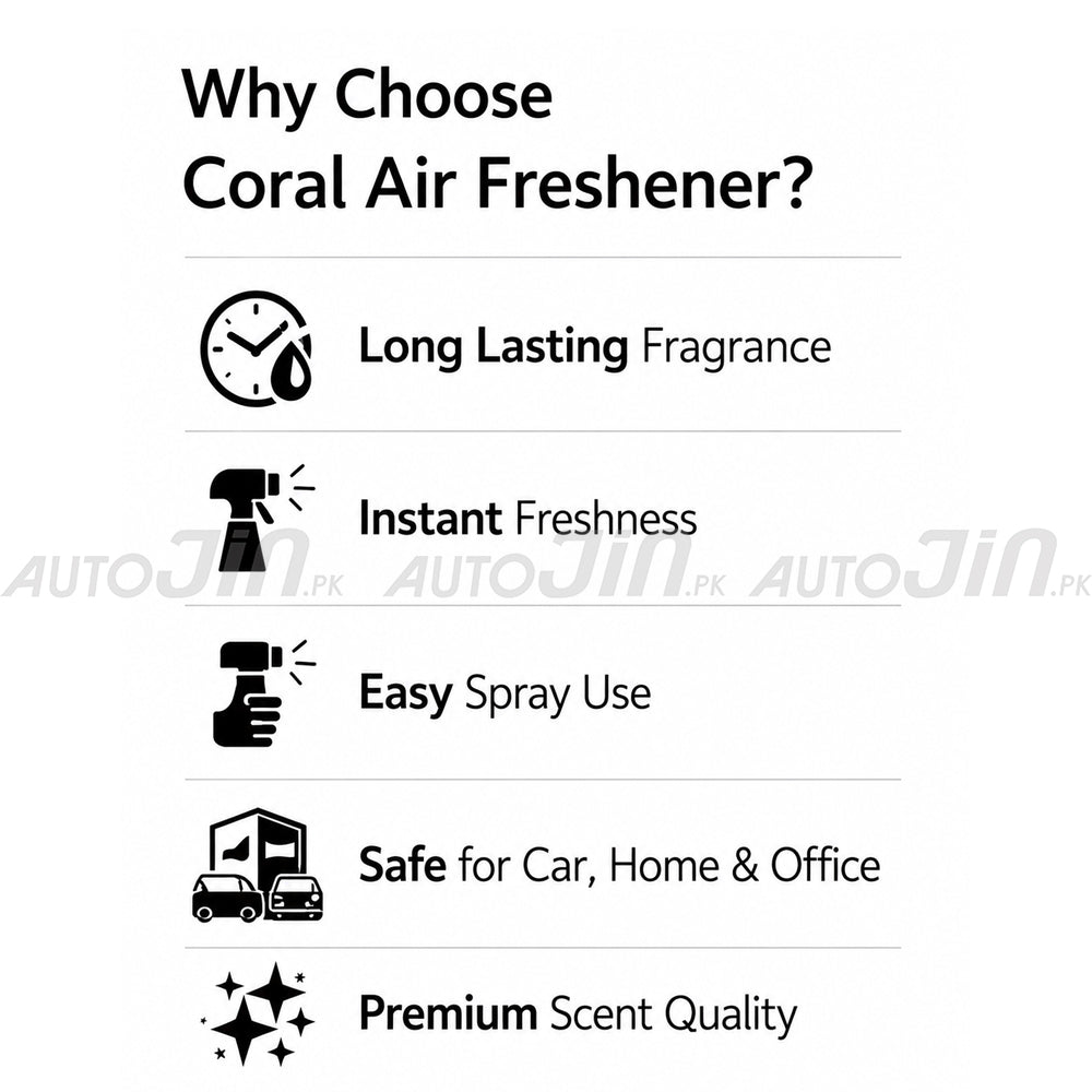 Coral Air Freshener Ghilaf e Kabah - 300ML - Car, Room & Office