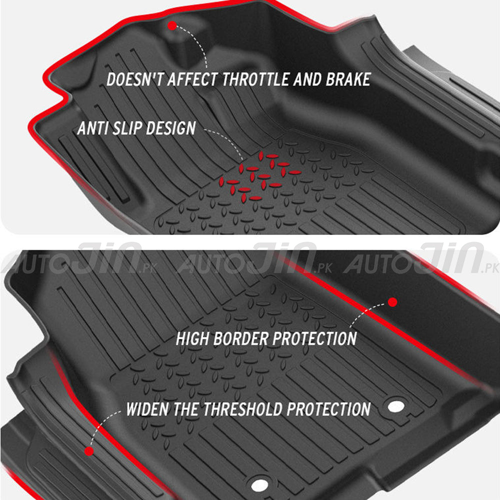 Jaecoo J6 2026 TXR 5D TPE Premium Floor Mats