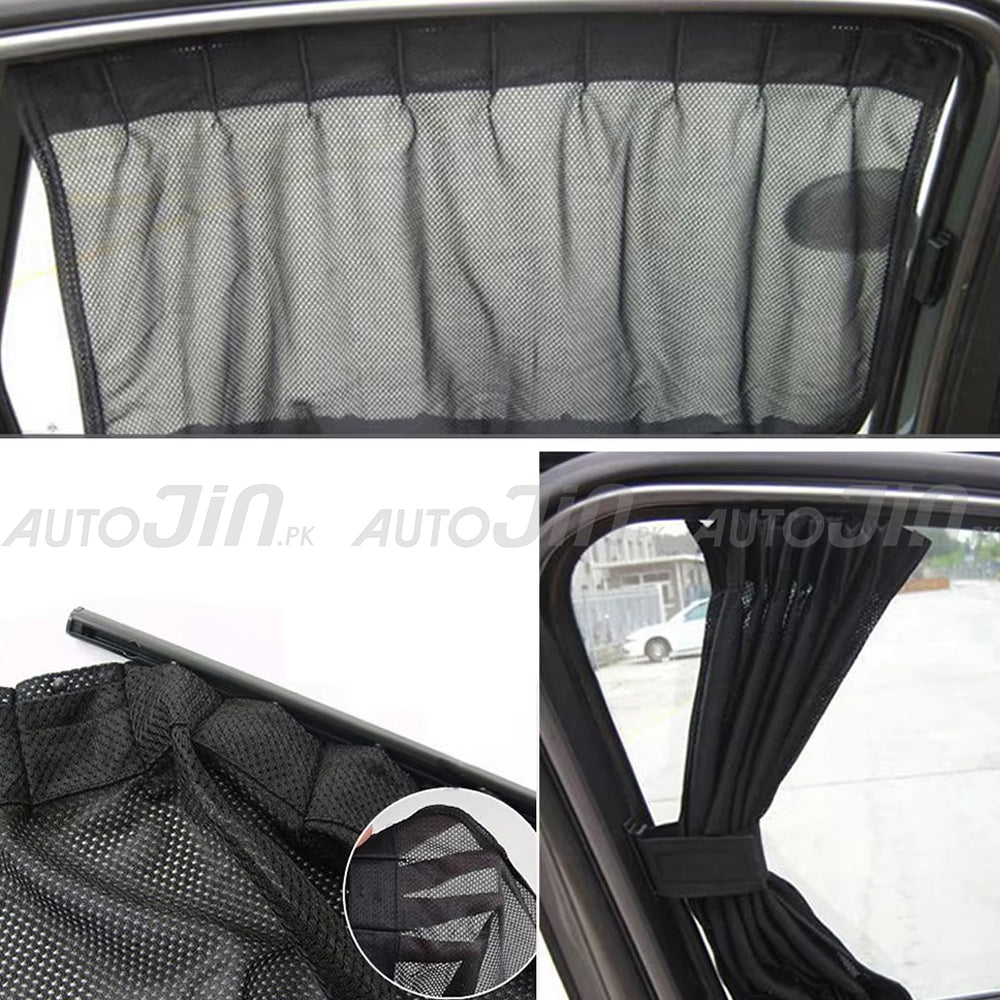 Sogo Honda BR-V 2017-2026 Custom Fit Retractable Curtains Sliders Railing
