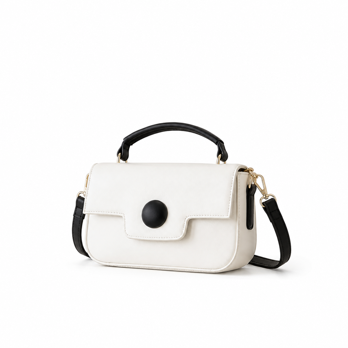 Dot Satchel Crossbody
