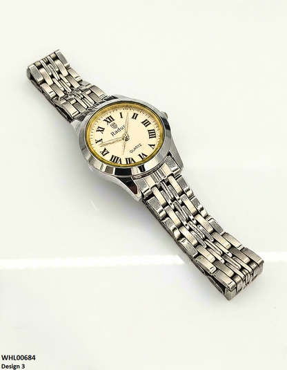 WHL00684 ZWA Round Dial Women's Watch - WHL