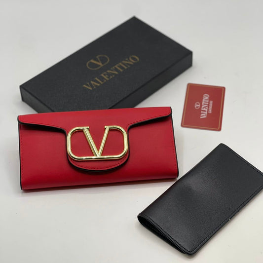 Valentino Folder Wallet with Card Holder-Box Packing
