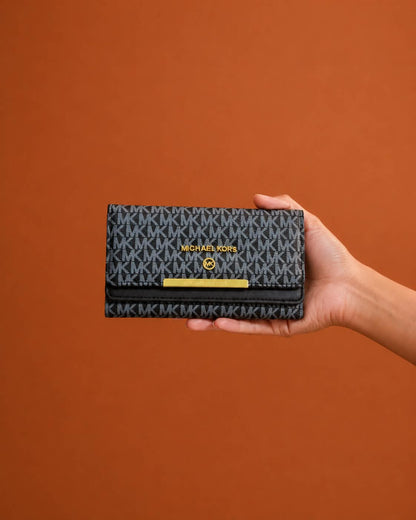 Long Quilted Wallet