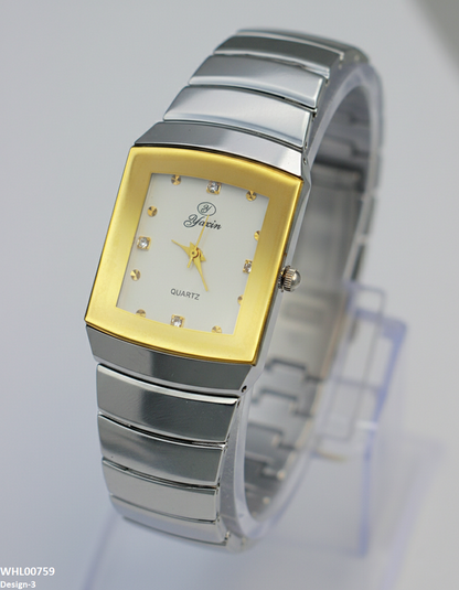 WHL00759 IWA Square Stone Dial Women's Watch - WHL