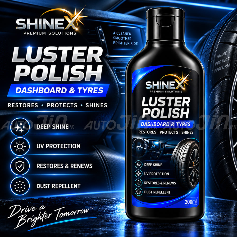 Shine X Luster Polish Dashboard & Tire - 200ml