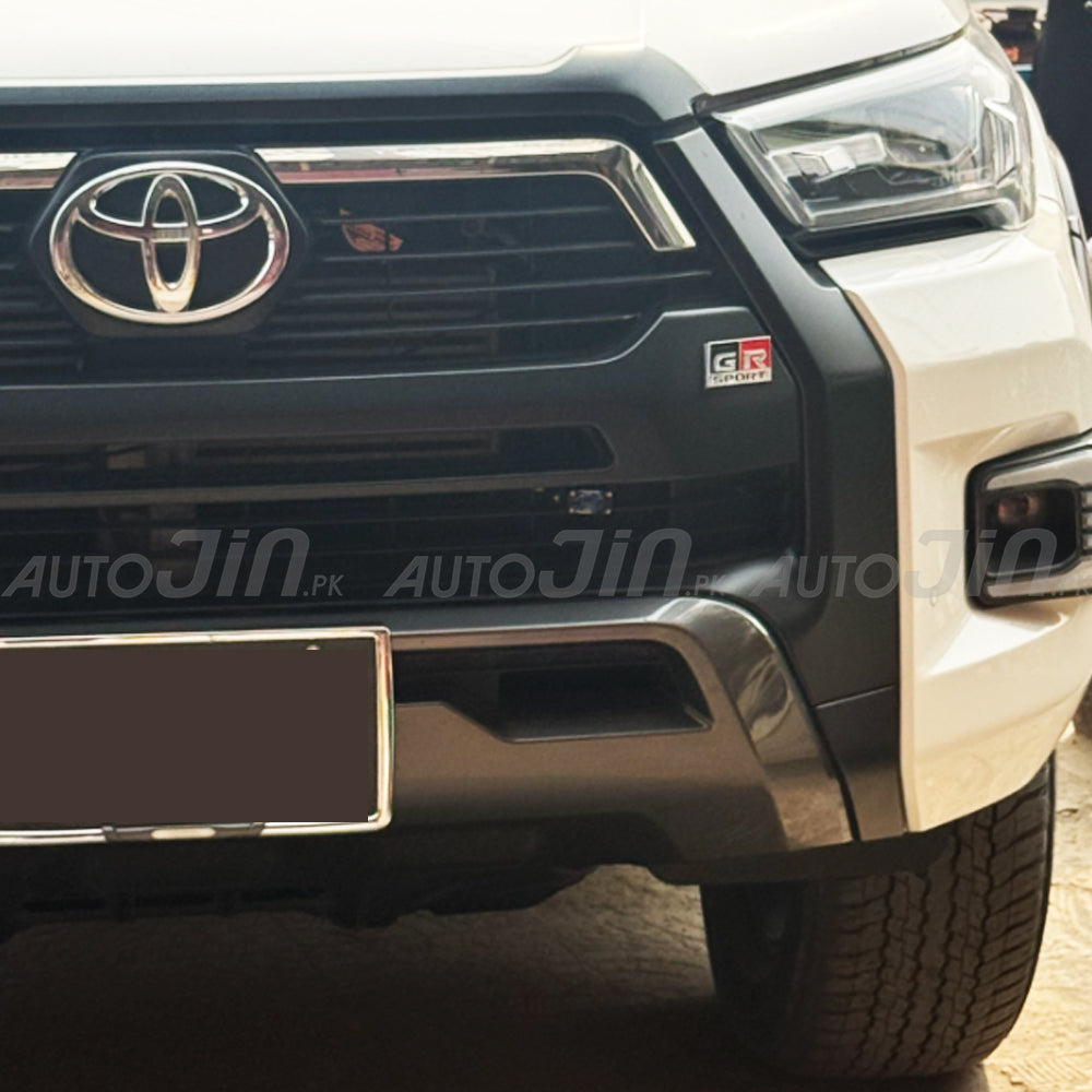 GR Monogram Emblem For Toyota Fortuner, Hilux Revo