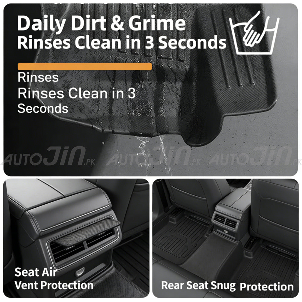 Jaecoo J6 2026 TXR 5D TPE Premium Floor Mats