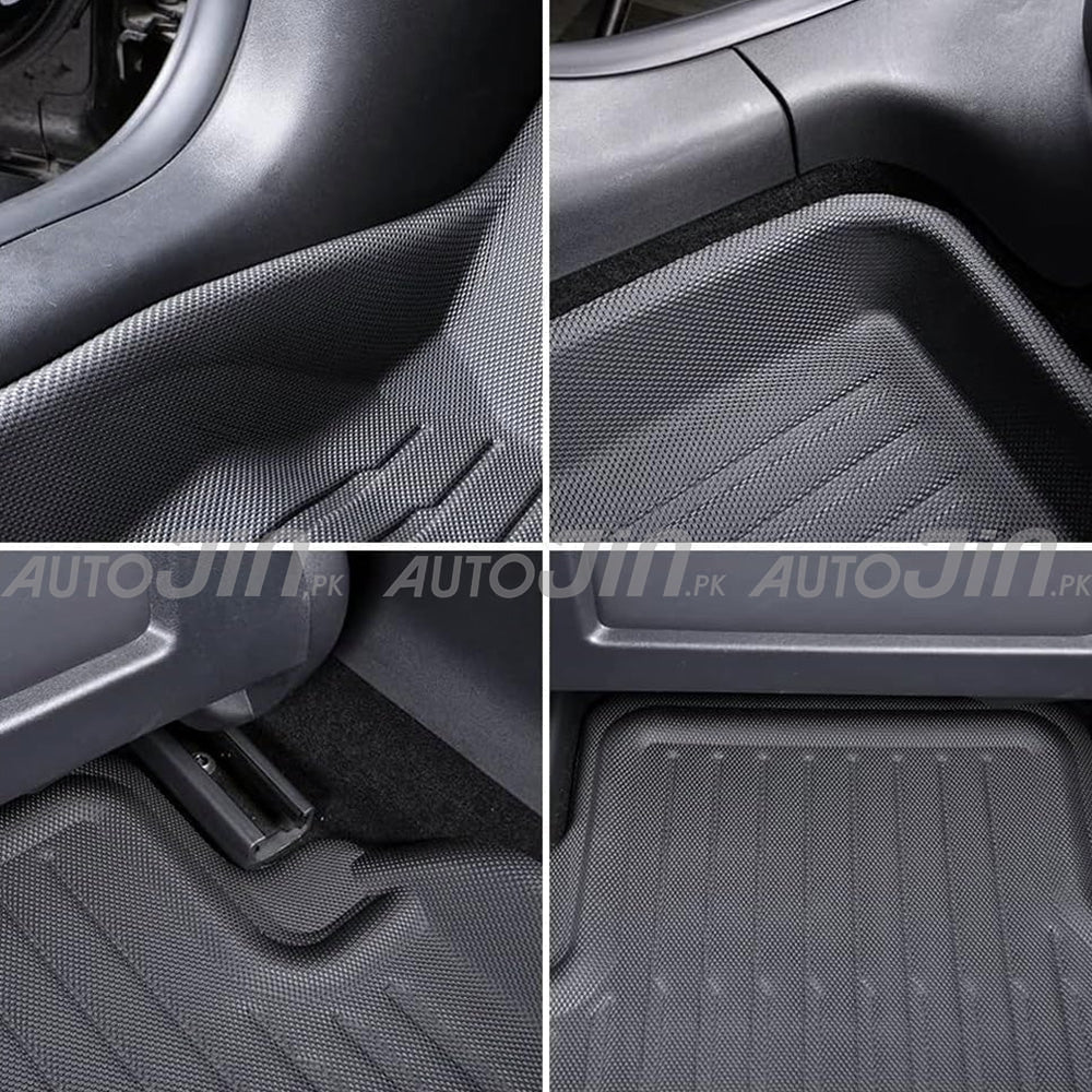 Toyota Yaris Hatchback TPE Floor Mats Premium