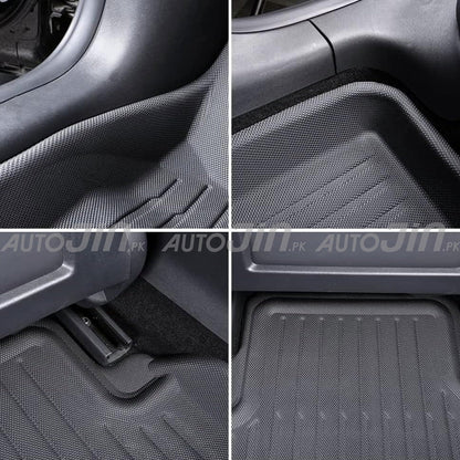 Toyota Yaris Hatchback TPE Floor Mats Premium