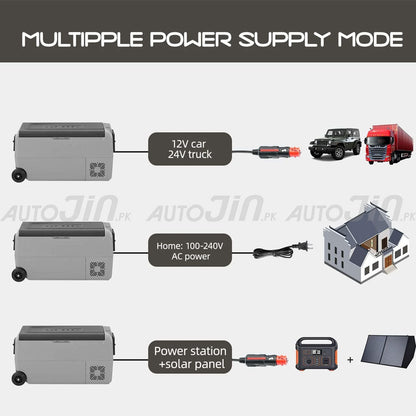 Alpicool C20 20L Car Refrigerator AC 12V DC 24V