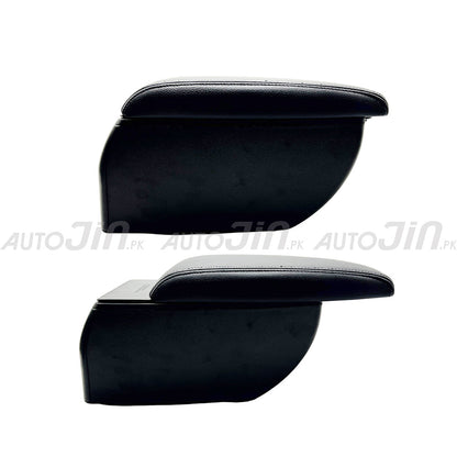 Sogo Honda BR-V 2017-2026 Leather Armrest Console With Usb 4 Ports - Black