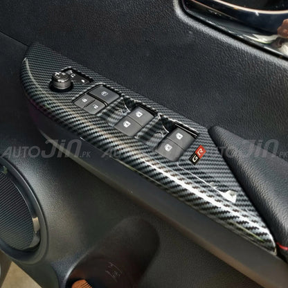 Toyota Hilux Revo GR Carbon Look Interior Accessories Trim Kit
