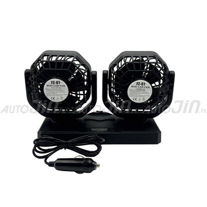SOGO Storm Double Headed Fan 12v