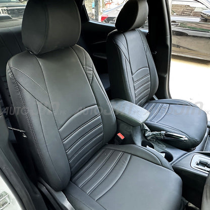 Changan Alsvin 2021-2026 Premium Satanic Leather Seat Covers – Black