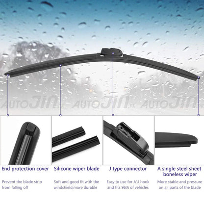 Cyclone Toyota Aqua 2012-2021 Wiper Balde Soft Windshield