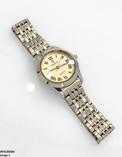 WHL00684 ZWA Round Dial Women's Watch - WHL