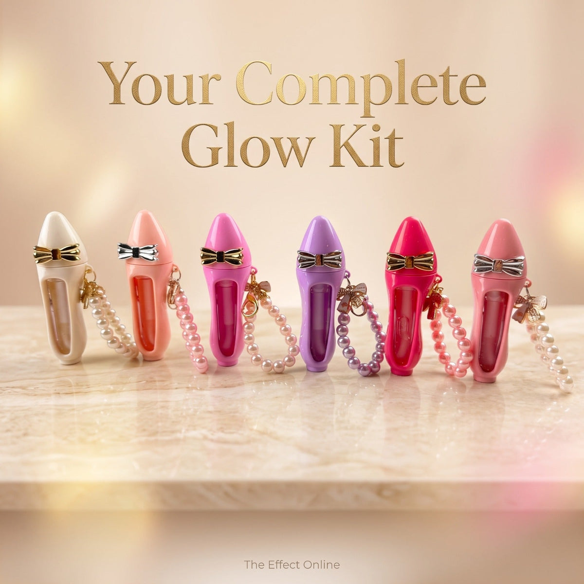 3Q Sandal Shaped Lip Gloss - The Effect Online