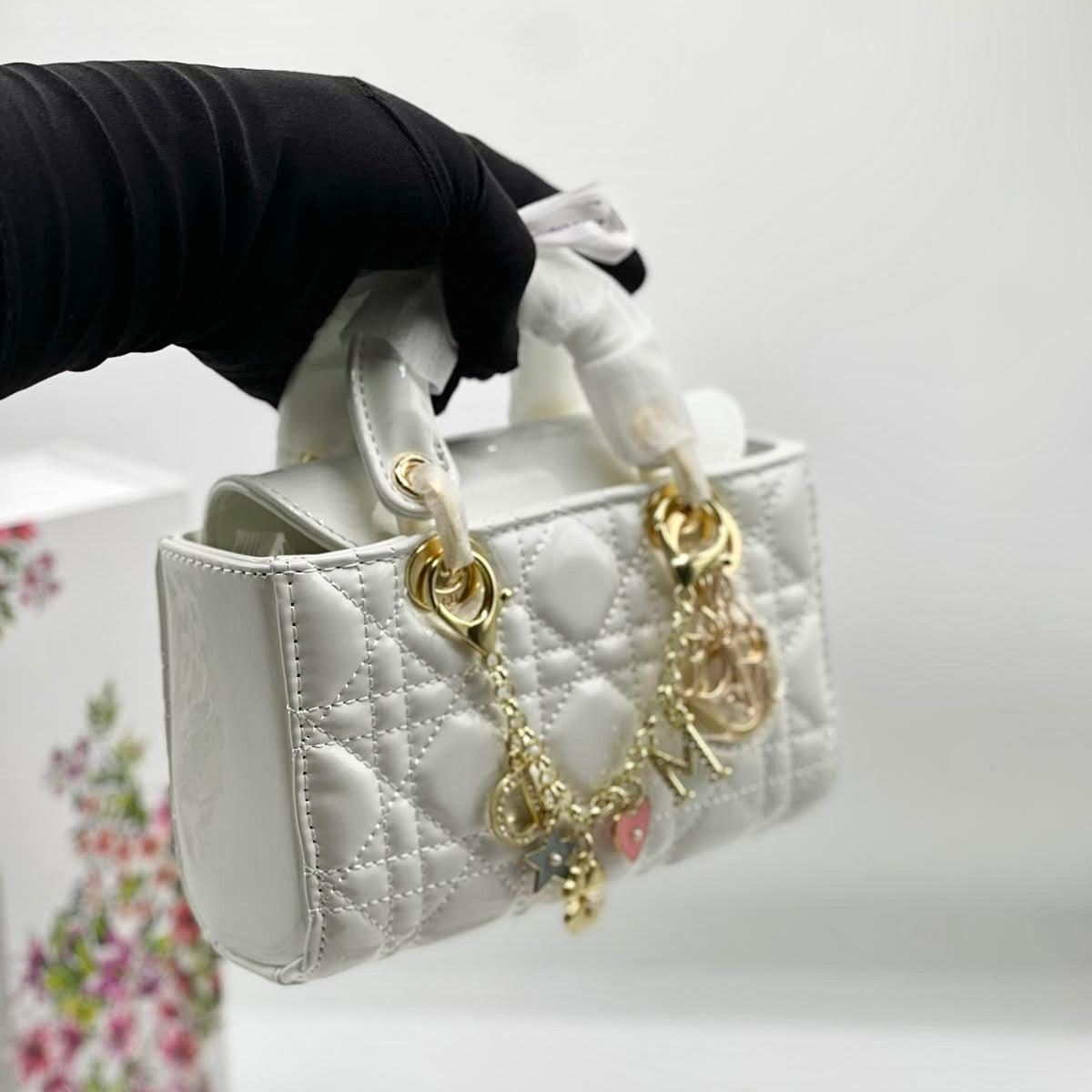 DIOR LADY D-joy Bag Small-Box Packaging