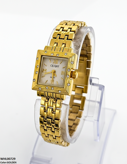 WHL00729 HWR Square Dial Women's Watch - WHL
