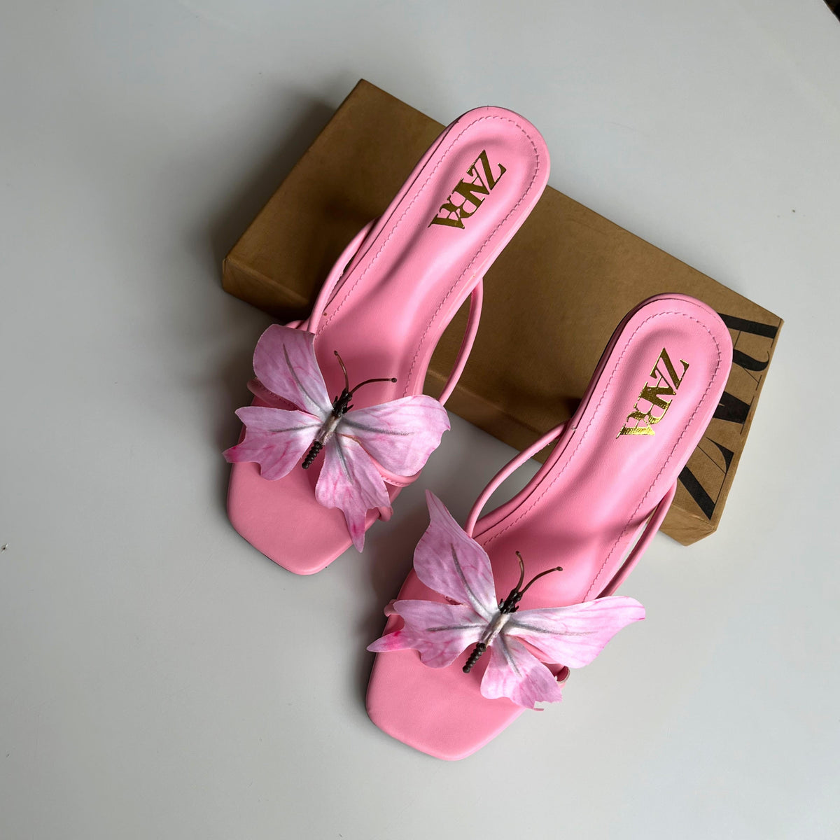 ZARA Butterfly Heels- Box Packing