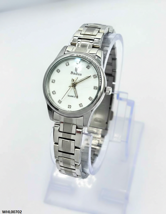 WHL00702 ZWA Round Stone Dial Women's Watch - WHL