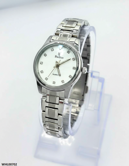 WHL00702 ZWA Round Stone Dial Women's Watch - WHL