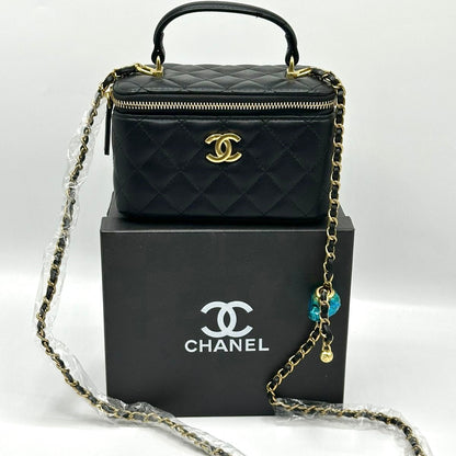 Chanel Quilted Vanity Bag- Box Packaging