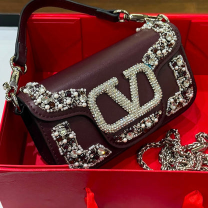 Valentino Garavani Locò Small Shoulder Bag- Box Packing