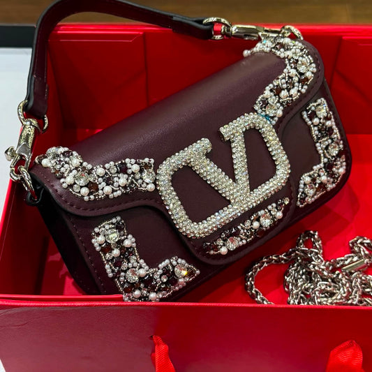 Valentino Garavani Locò Small Shoulder Bag- Box Packing