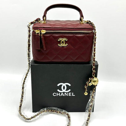 Chanel Quilted Vanity Bag- Box Packaging