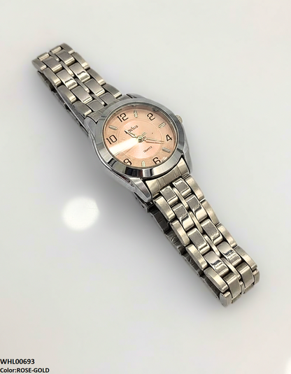 WHL00693 ZWA Round Bezel Women's Watch - WHL