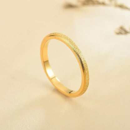 Aurelia Frosted Spin Ring