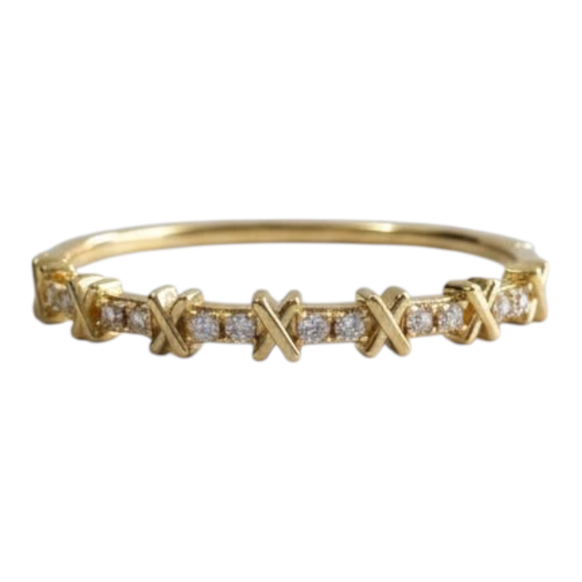 Cross Stoned Bracelet