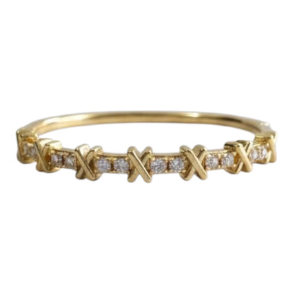 Cross Stoned Bracelet