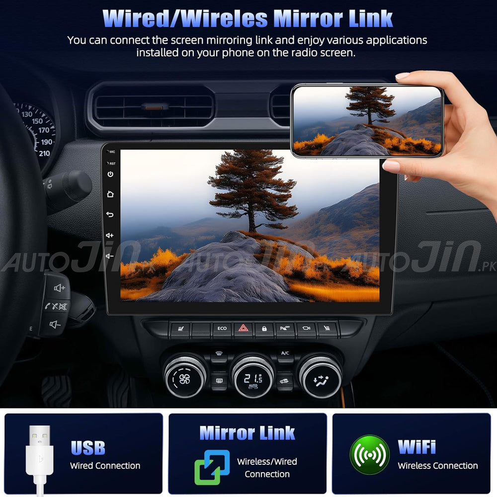 Toyota Premio 2008-15 Android Touch Screen Multimedia Android Player GPS - Wi-Fi - Navigation - Mirror Link(6 Month Warranty) Free Rear View Camera