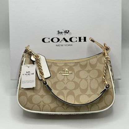 Coach Teri Shoulder Bag in Canvas  (Master)-Box Packing