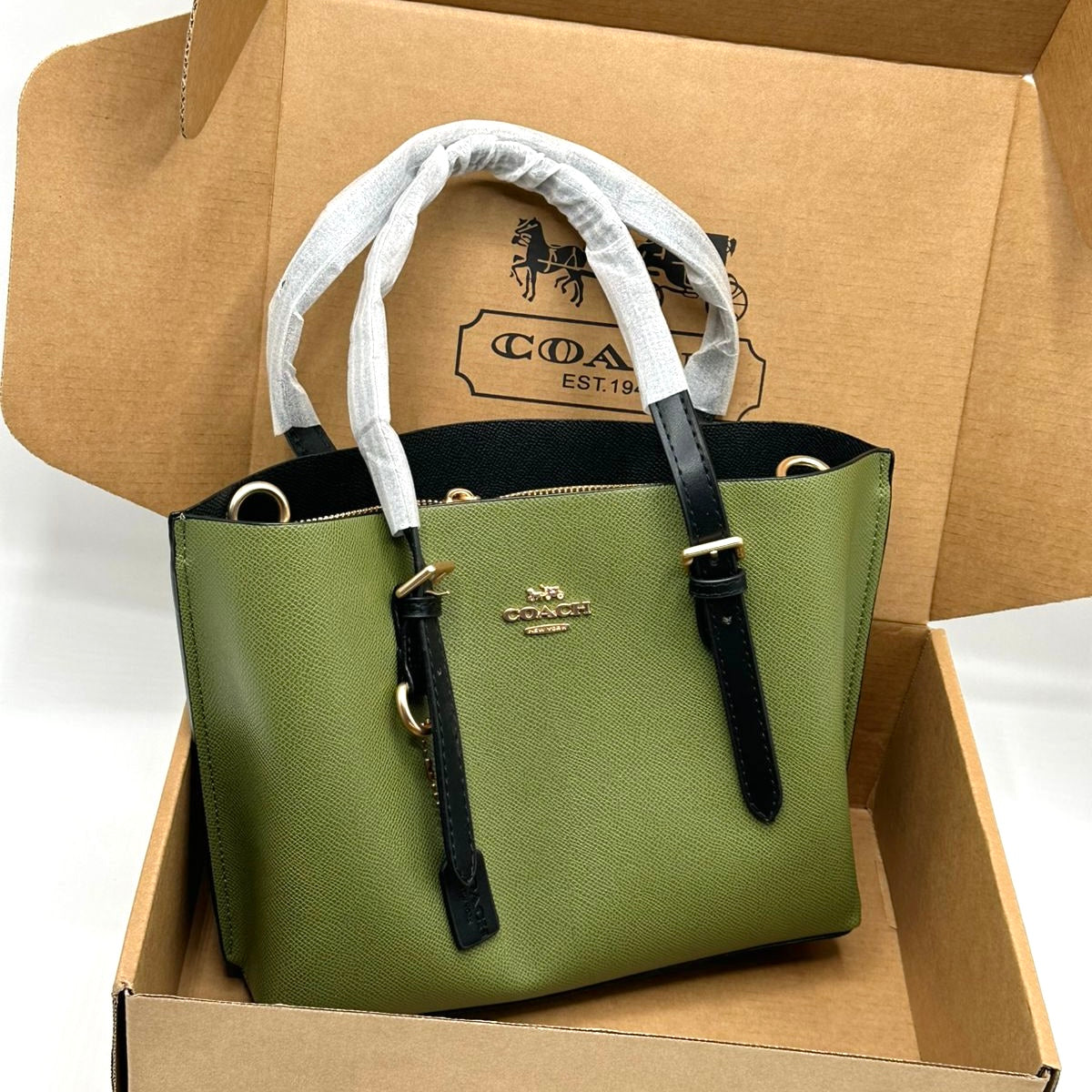 Coach Mollie Tote Bag- Box Packing
