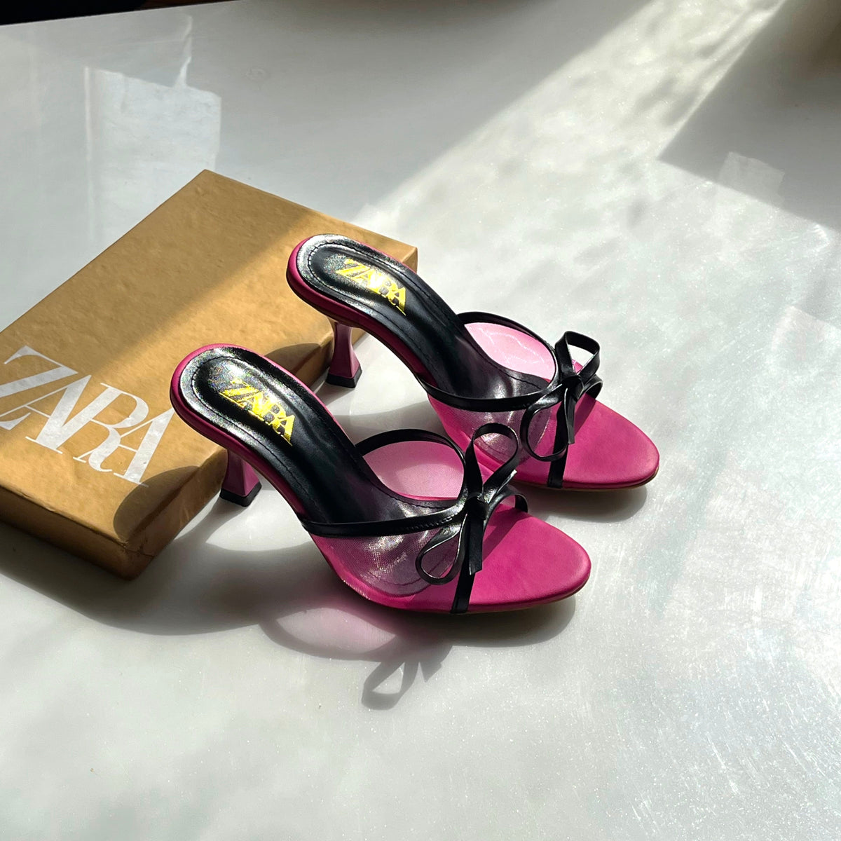 ZARA Heels- Box Packing