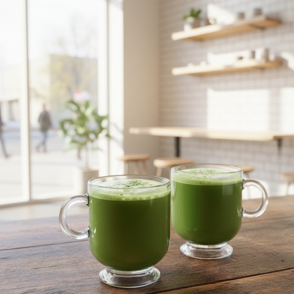 BaristaPrime 6‑Pcs Glass Tea Cup Set (2484) by Limon